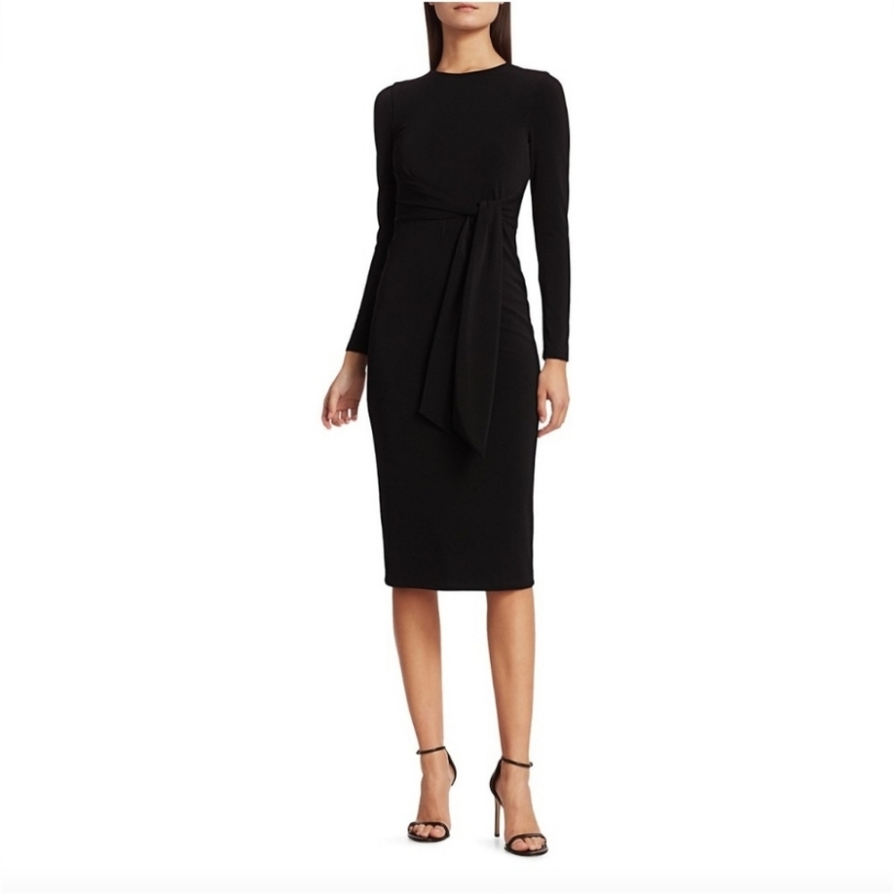 NWOT Alice+Olivia Delora Tie-Waist Dress